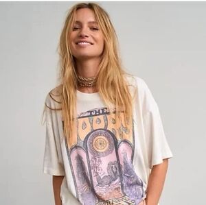 Free People Daydreamer Doors Oversized Tshirt Dress NEW!!